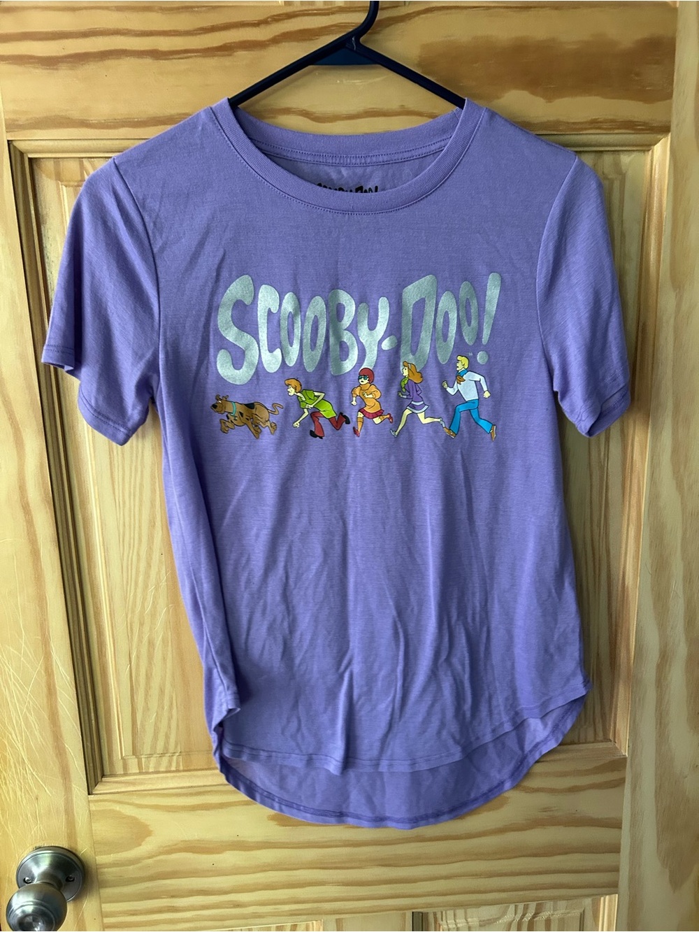 Scooby-Doo Purple Graphic Tee - Women’s Short Sleeve